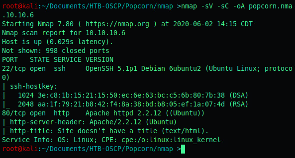 Popcorn Hackthebox Oscp Series Spenge S Cybersecurity Blog